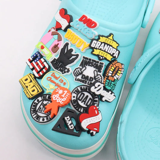 Bes Dad Shoe Charms Set (17pcs)