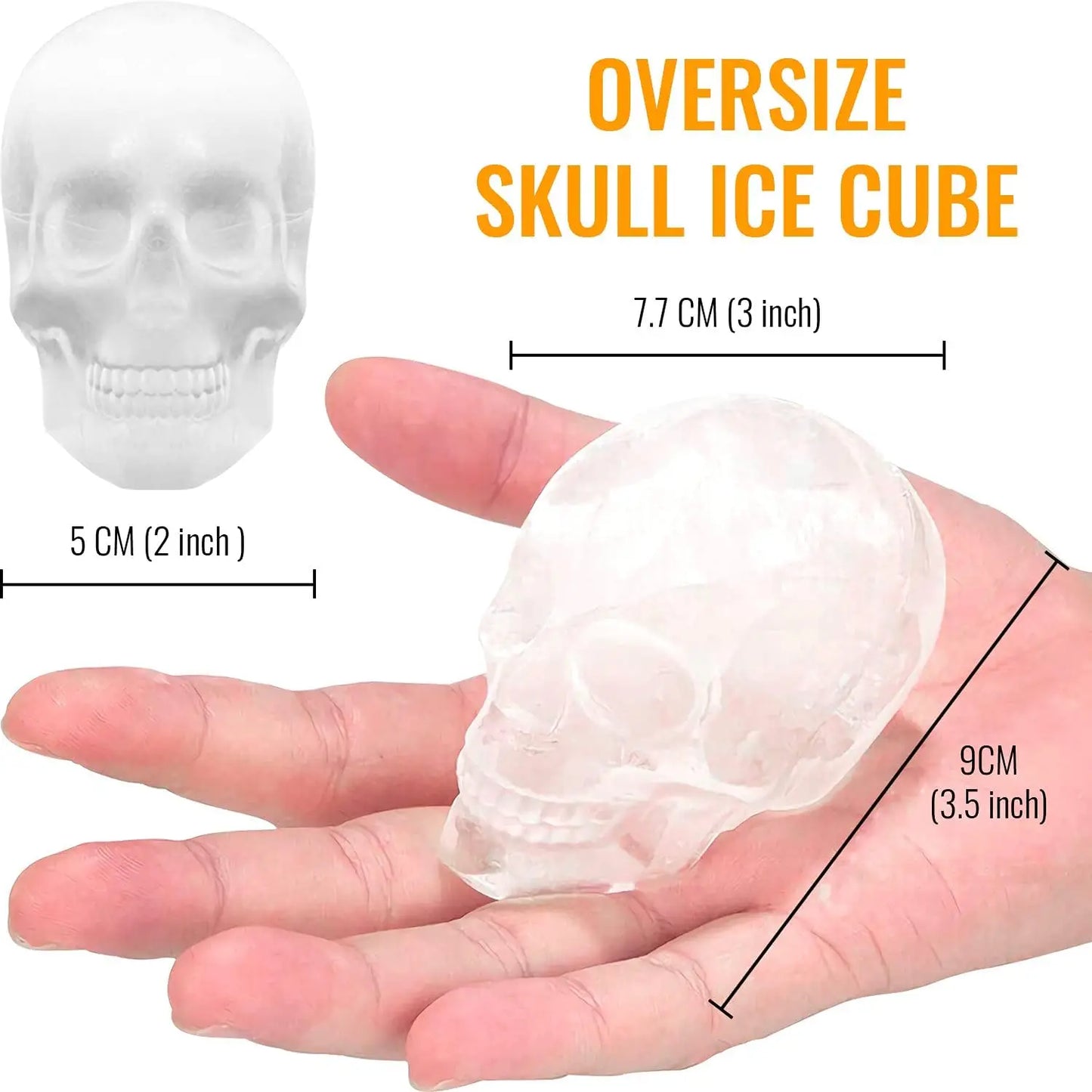 Skull Ice Cube Mold