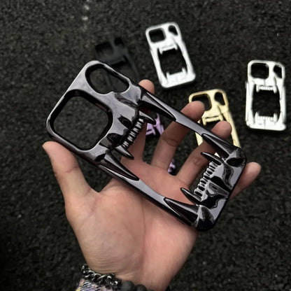 Luxury Tiger Tooth Skull Case