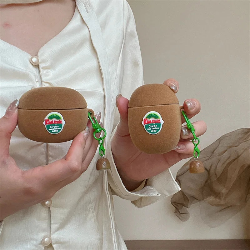 Fuzzy Kiwi AirPods Case