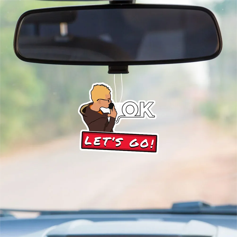 "Okaaaaaay lets go!" Meme Guy Car Air Freshener