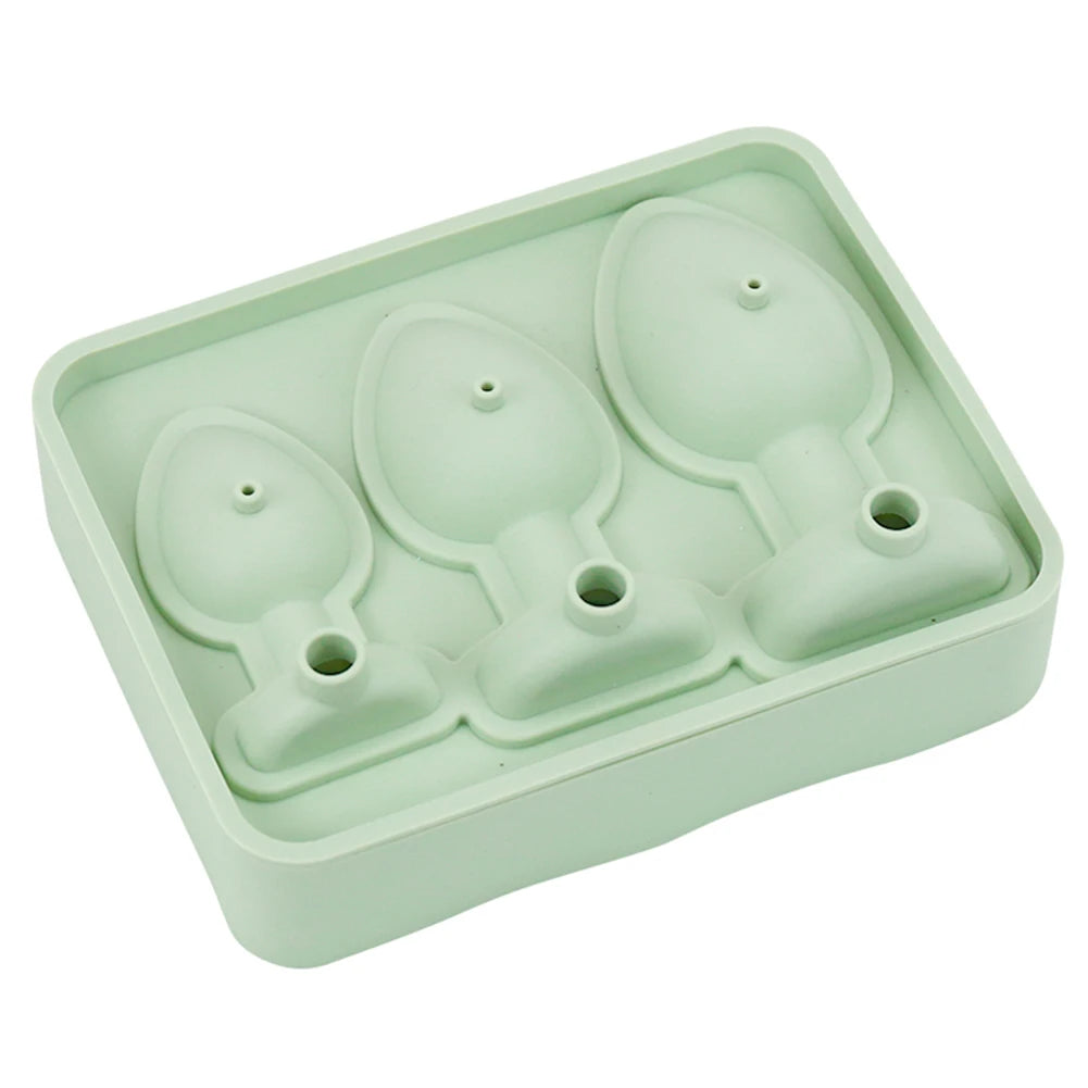 Prank Peach Plug Ice Cube Mold