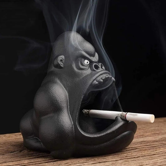 Ceramic Gorilla Ashtray