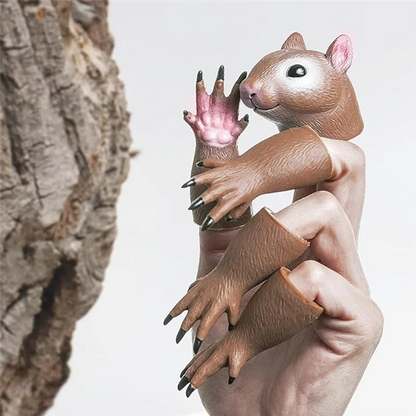 Nutty Squirrel Finger Puppets