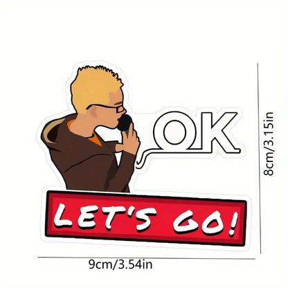 "Okaaaaaay lets go!" Meme Guy Car Air Freshener