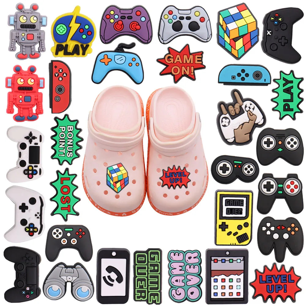 Large Ultimate Gamer Shoe Charms Set (30pcs)