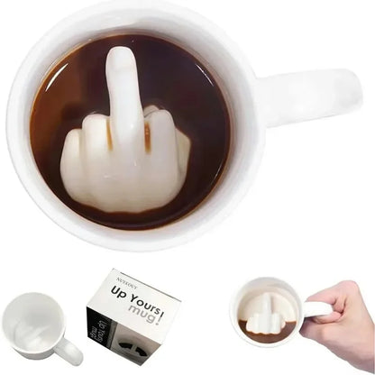 Middle Finger Mug Surprise