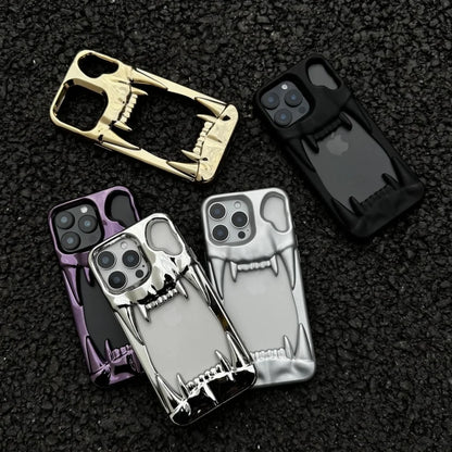 Luxury Tiger Tooth Skull Case