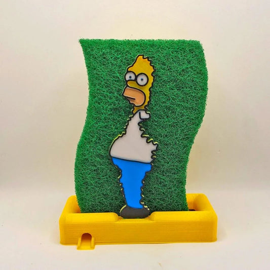 Homer Simpson Sponge Spy Holder