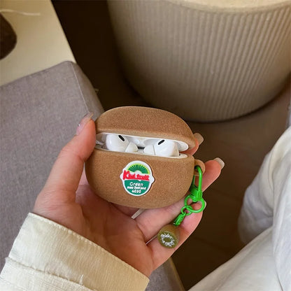 Fuzzy Kiwi AirPods Case