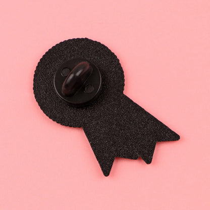 “Didn’t Quit My Job Today” Ribbon Brooch