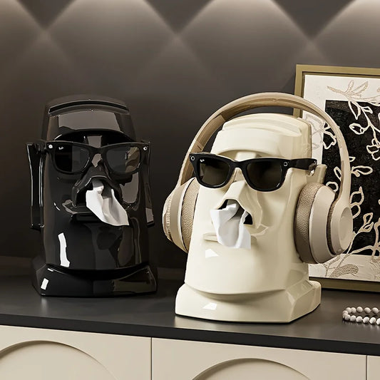 Stoneface Tissue Box