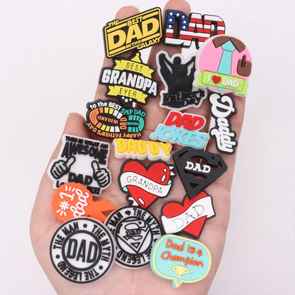 Bes Dad Shoe Charms Set (17pcs)
