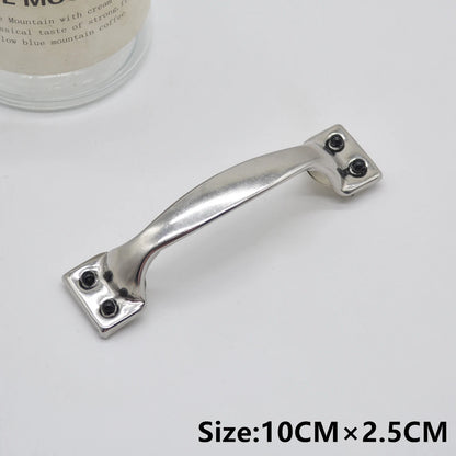 Metal Door Handle Brooch