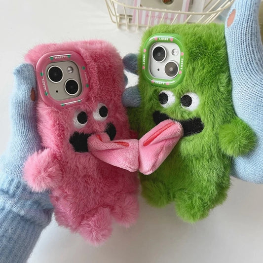 Couple Monster Kiss Case