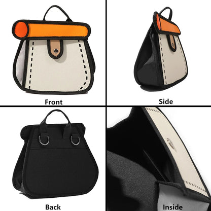 ToonTote Cartoon Canvas Bag