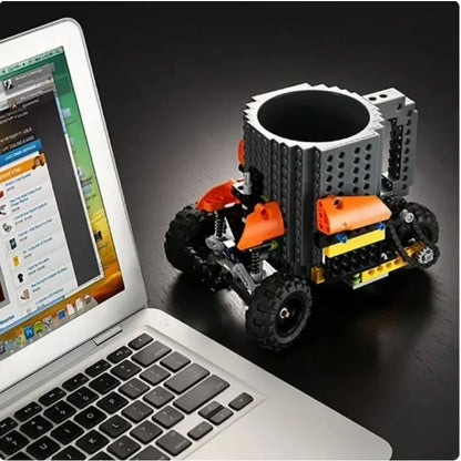 Build-On Brick Mug
