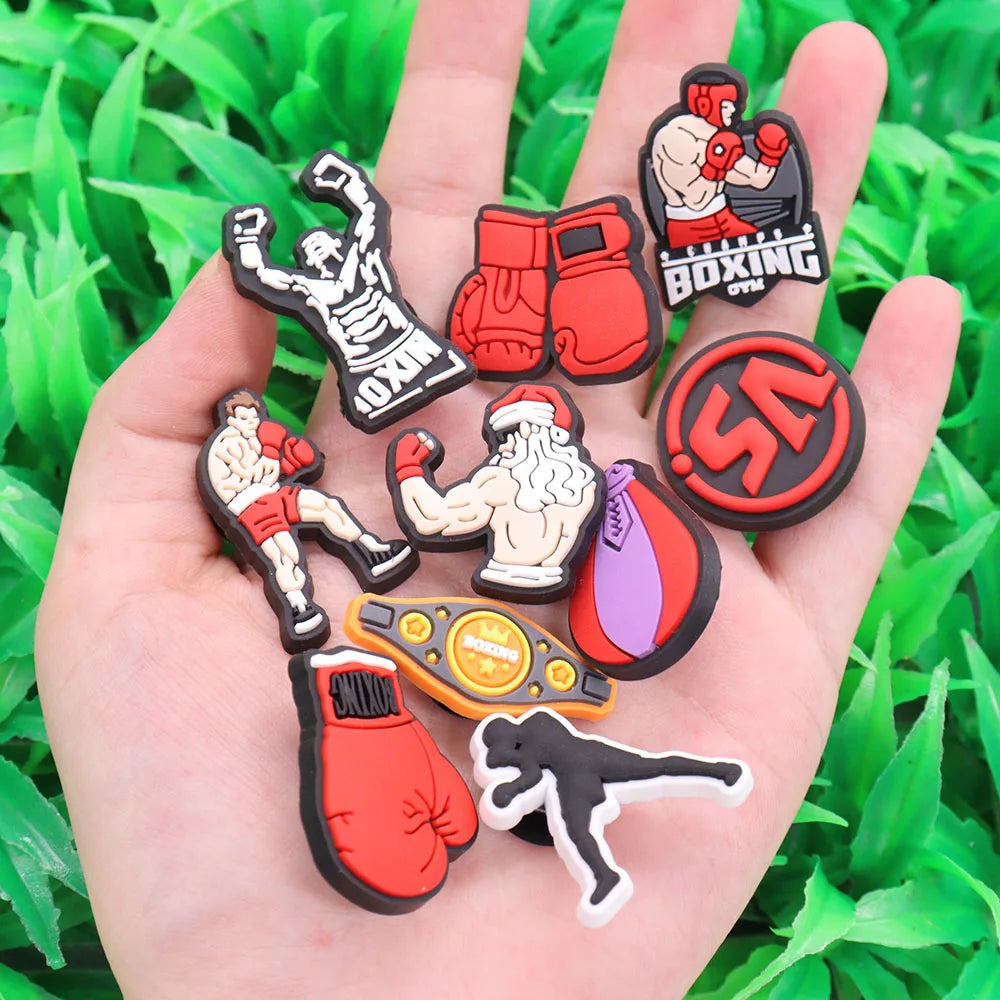 Boxing Shoe Charms Set (10pcs)
