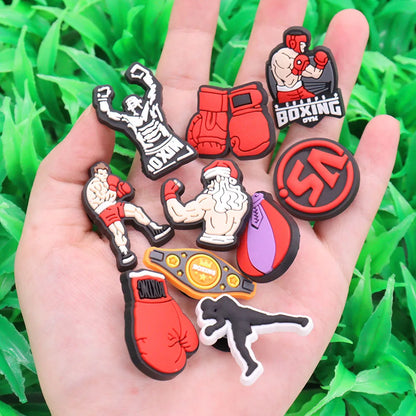 Boxing Shoe Charms Set (10pcs)