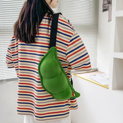 Edamame Plush Bag
