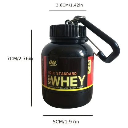 Mini Protein Power Bottle Keychain