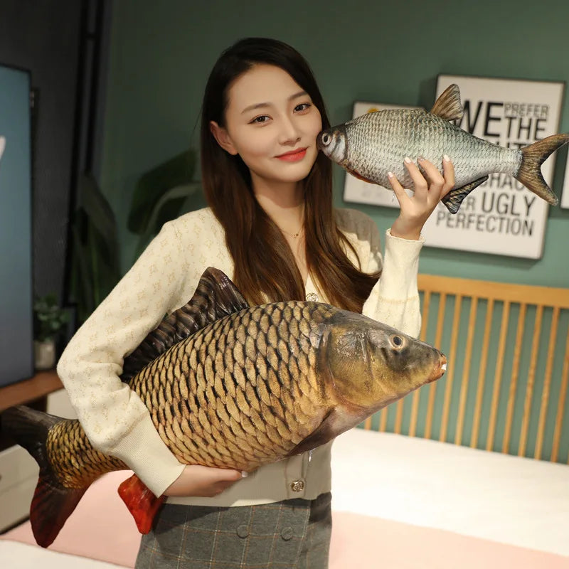 Giant Fish Plush Toy Pillow