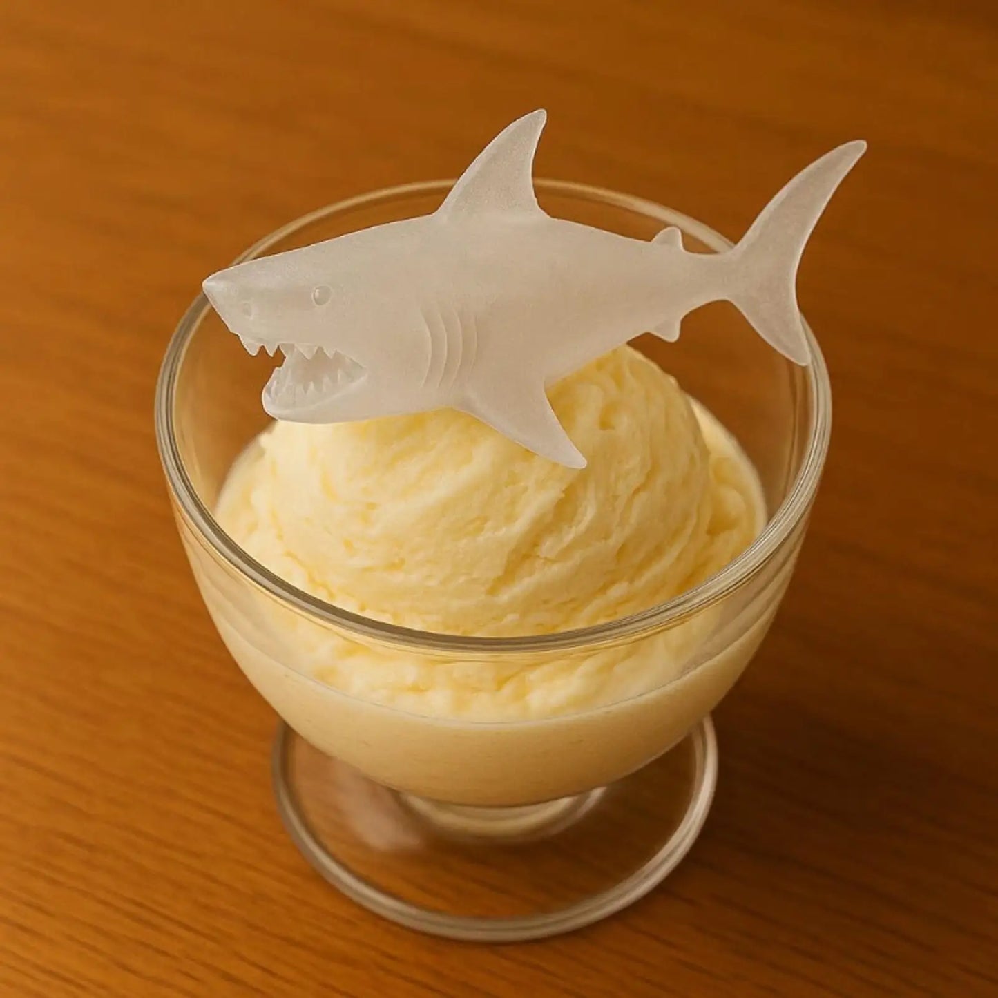 Shark Shaped Silicone Ice Cube Mold