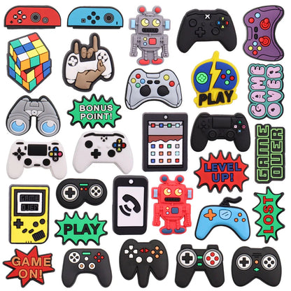 Large Ultimate Gamer Shoe Charms Set (30pcs)