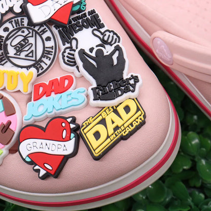 Bes Dad Shoe Charms Set (17pcs)