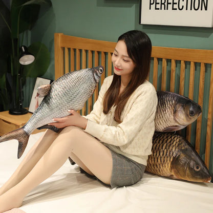 Giant Fish Plush Toy Pillow