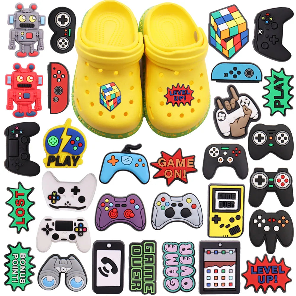 Large Ultimate Gamer Shoe Charms Set (30pcs)
