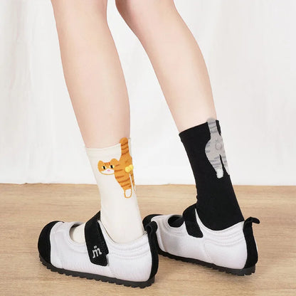 Balls-Out Cat Socks