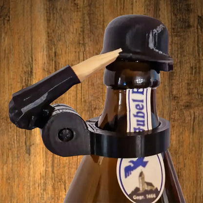 Mini Soldier Helmet for Beer Bottles
