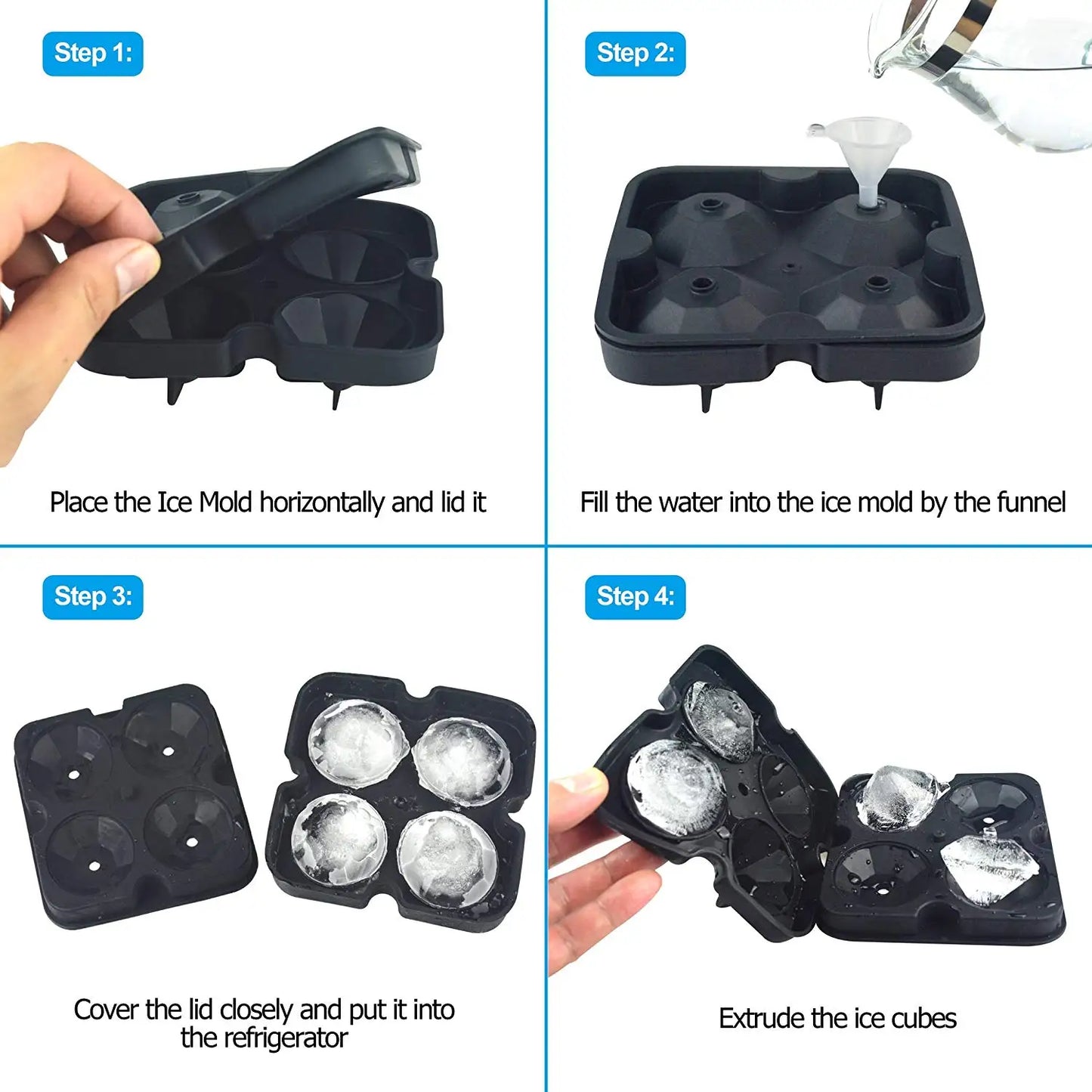 Diamond Ice Cube Mold