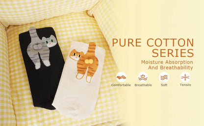 Balls-Out Cat Socks