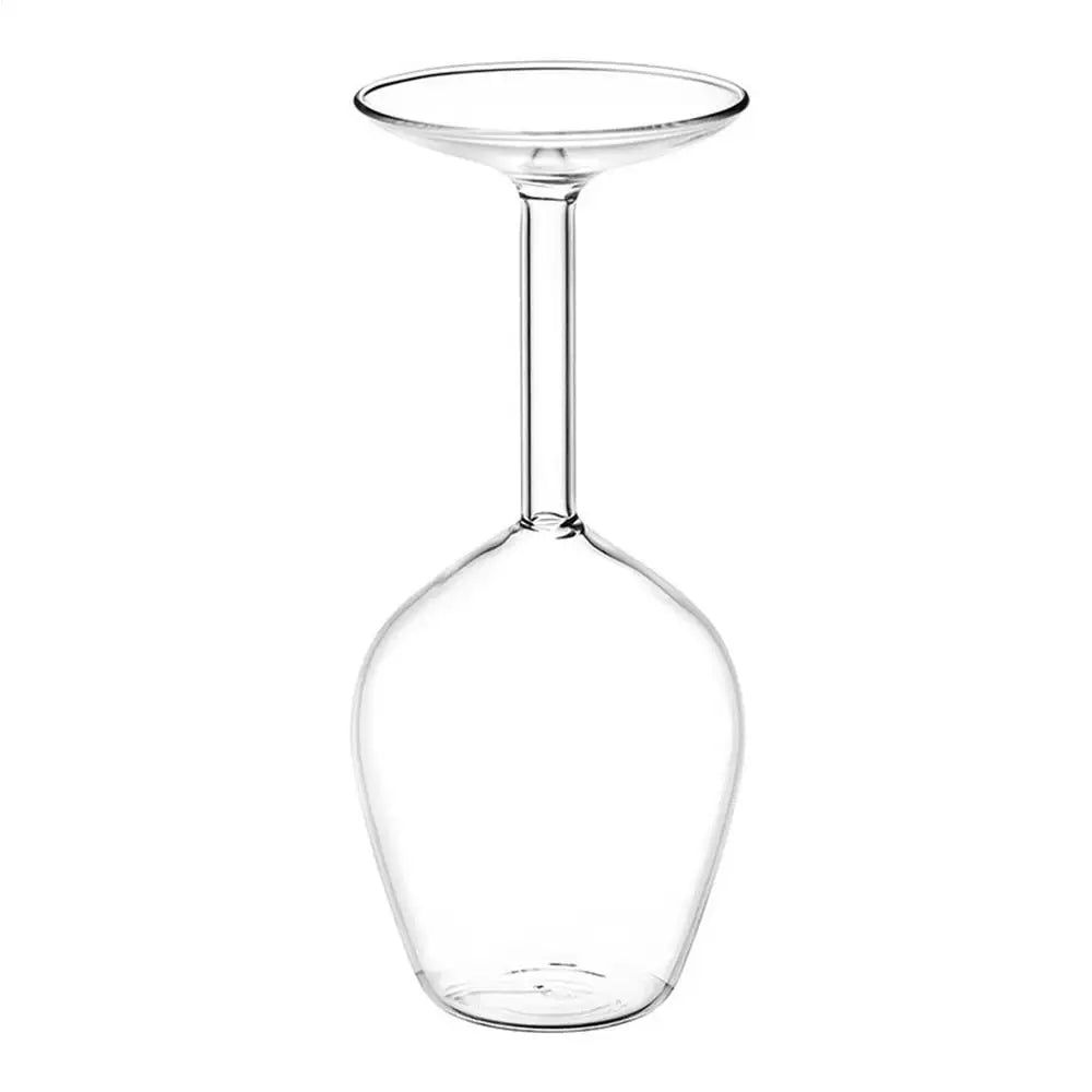 Upside Down VVine Glass