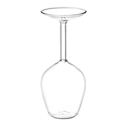 Upside Down VVine Glass