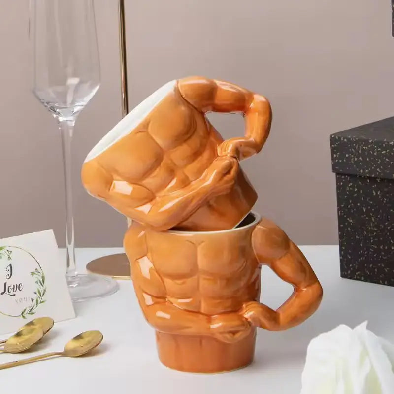 Macho Muscle Ceramic Mug