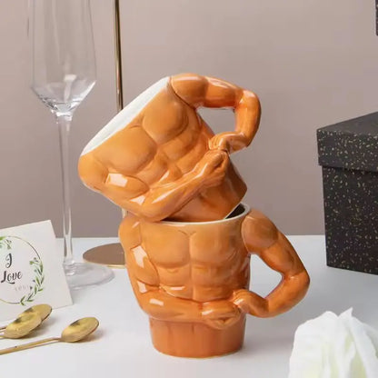 Macho Muscle Ceramic Mug