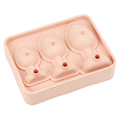 Prank Peach Plug Ice Cube Mold