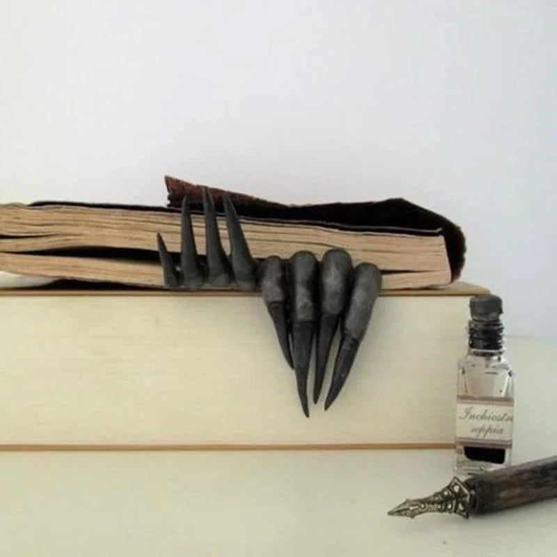 Demon Hand Halloween Horror Bookmark