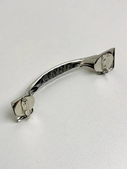 Metal Door Handle Brooch