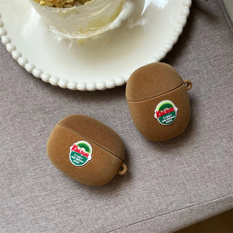 Fuzzy Kiwi AirPods Case