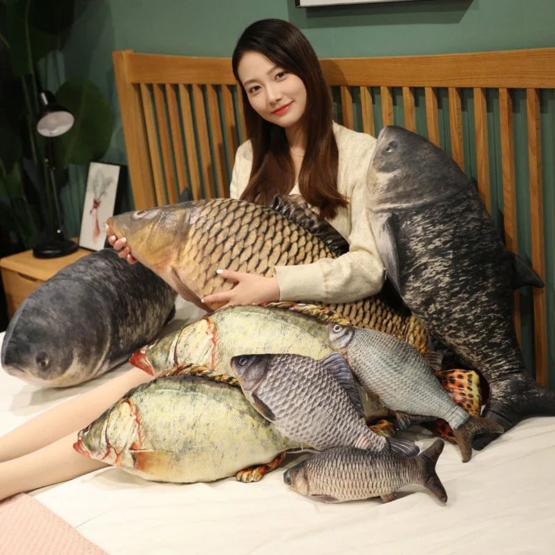 Giant Fish Plush Toy Pillow