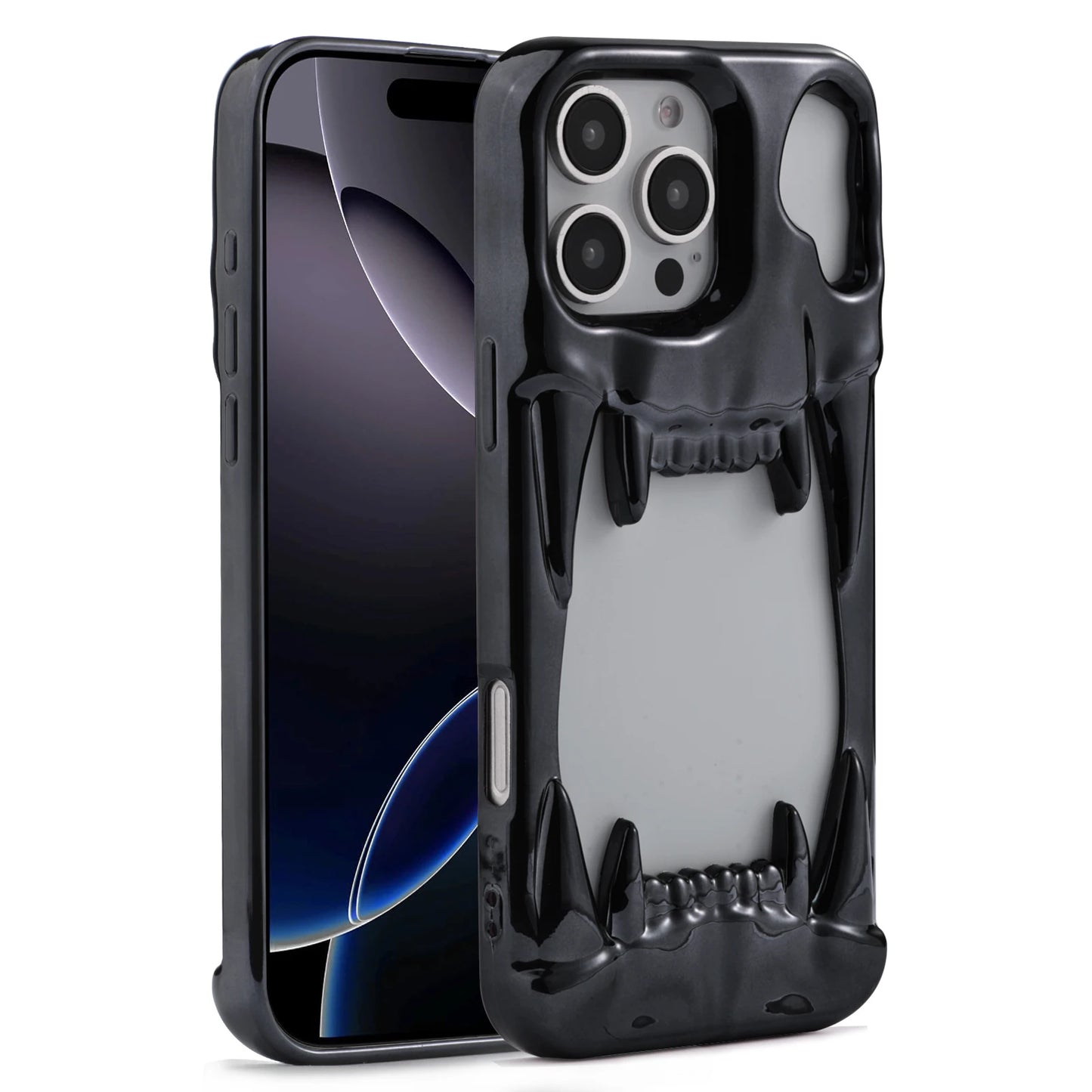 Luxury Tiger Tooth Skull Case