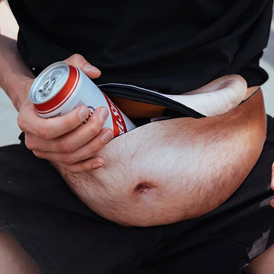 Fake Beer Belly Fanny Pack