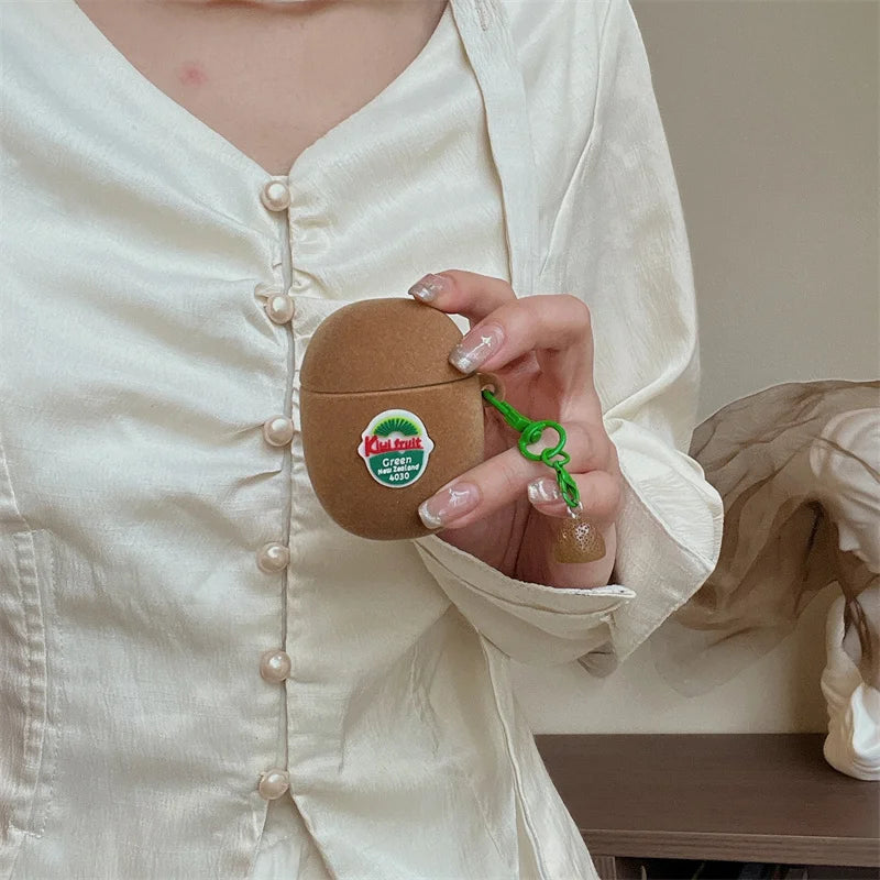 Fuzzy Kiwi AirPods Case