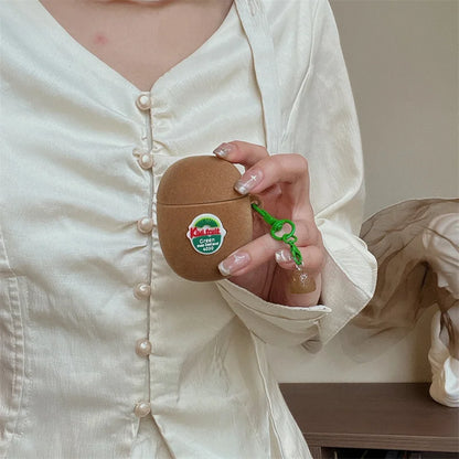Fuzzy Kiwi AirPods Case