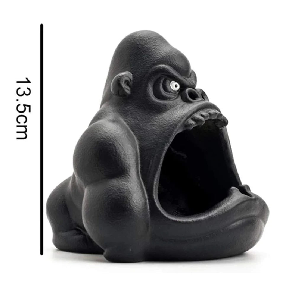 Ceramic Gorilla Ashtray