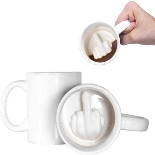 Middle Finger Mug Surprise